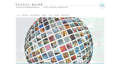 Desktop Screenshot of brandsalive.com